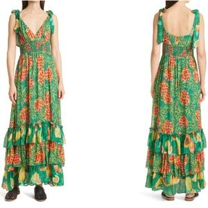 FARM RIO Pineapple Galore maxi dress